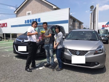 ☆　日本最後のバレーノご納車　☆